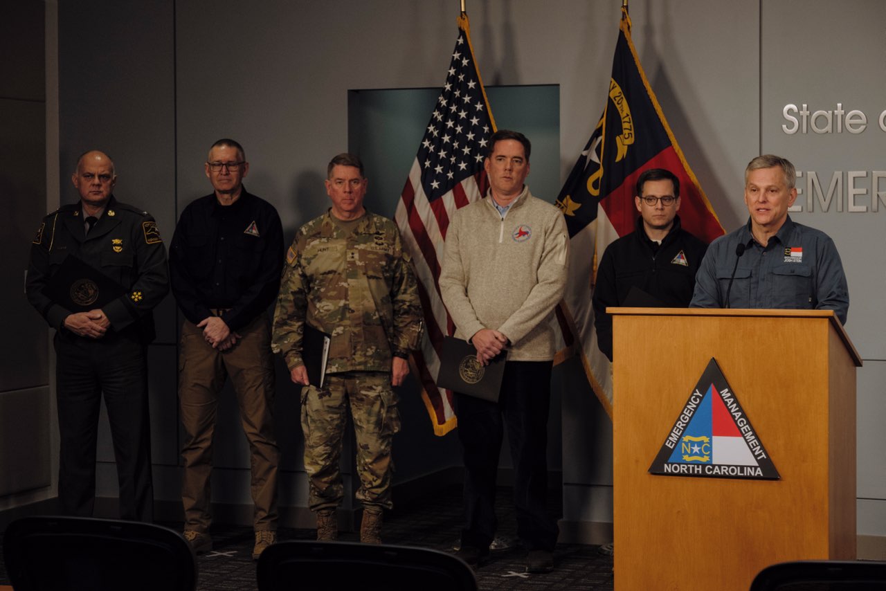 Governor Stein and officials provide updates ahead of winter storm