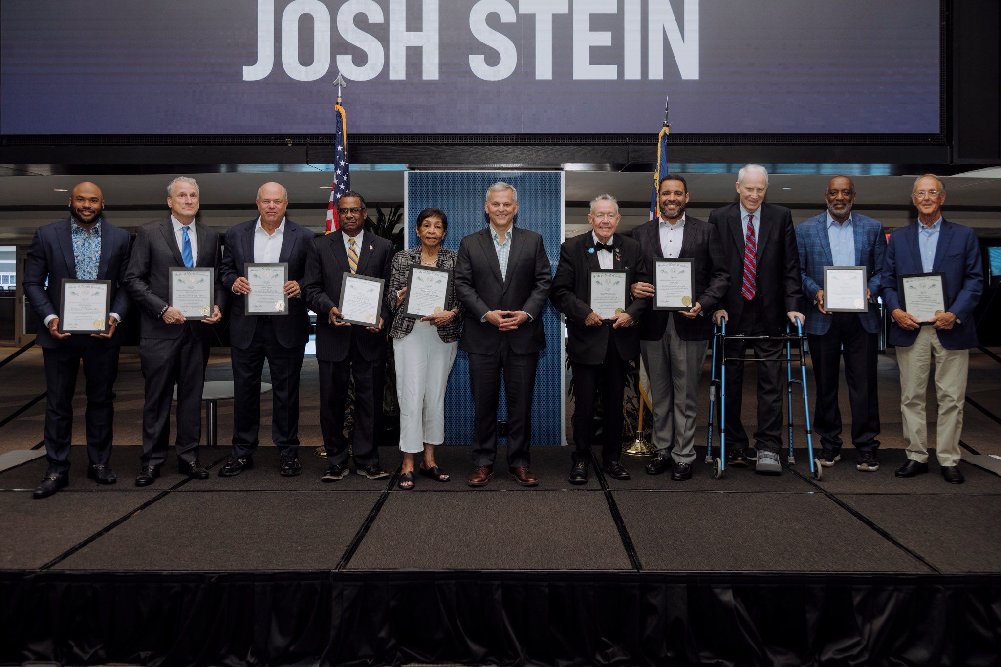 Governor Stein honors Charlotte leaders with Order of the Long Leaf Pine